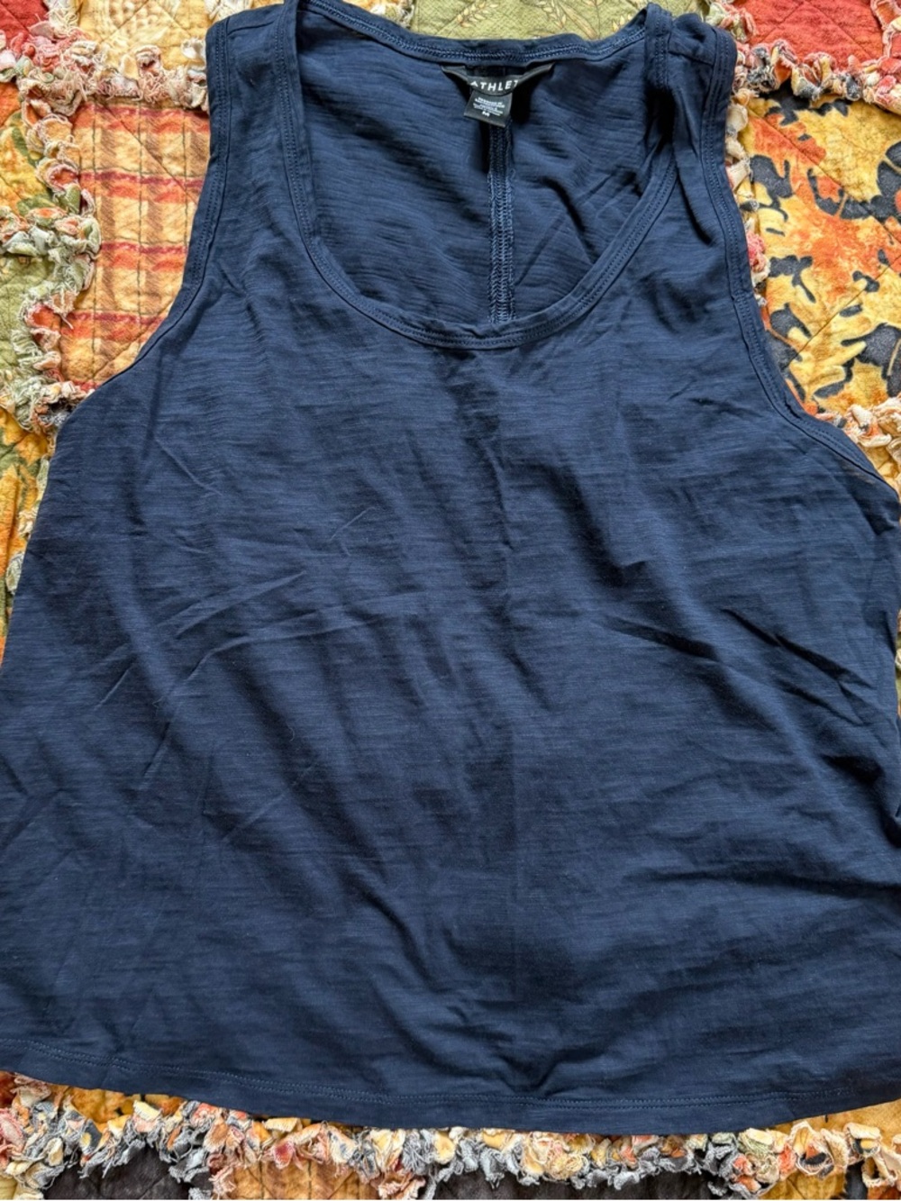 Athleta Deep Navy Scoop Neck Tank